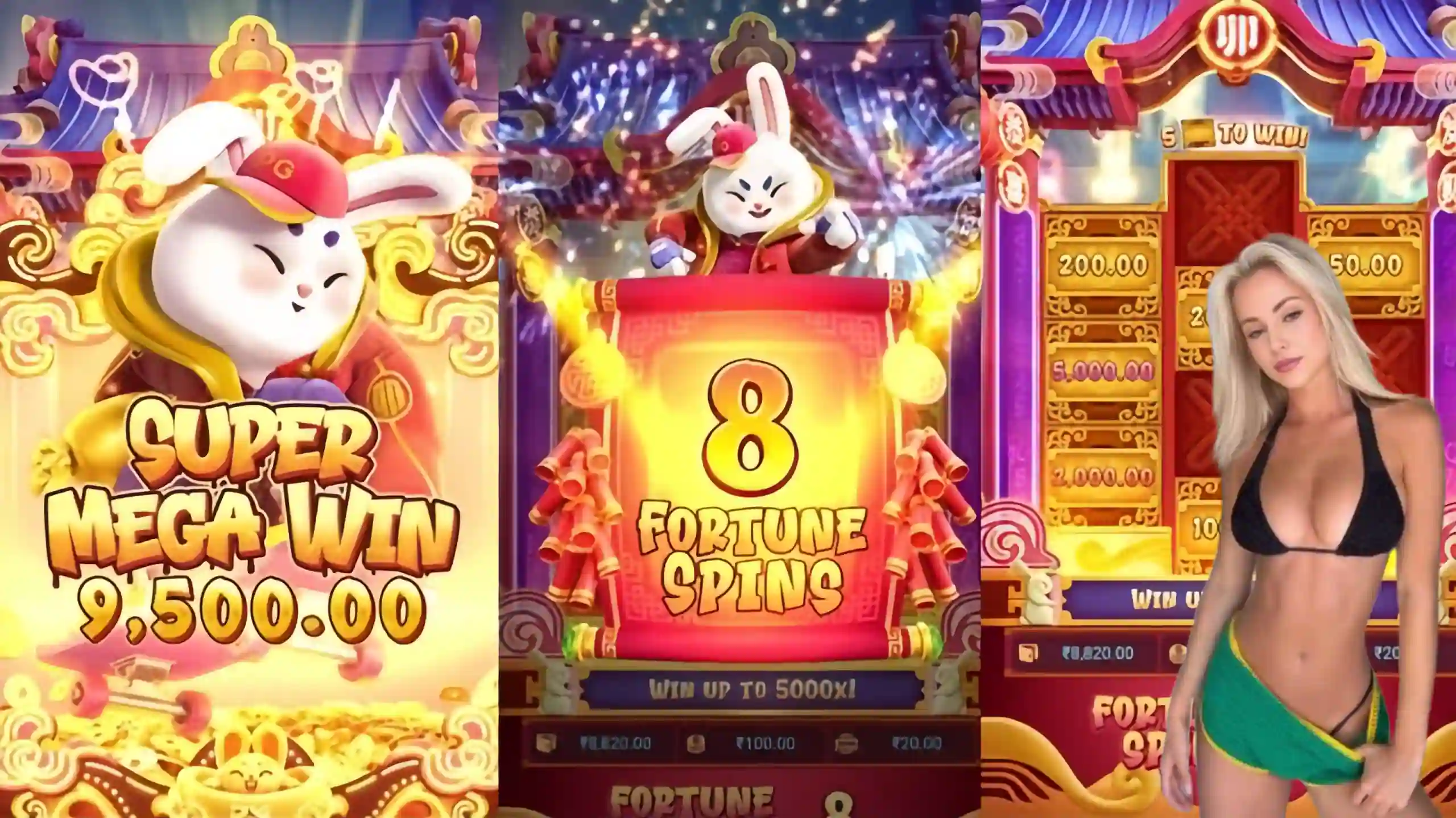 Wild Expansivo Fortune Rabbit 5510s - Coelho Dourado que Expande
