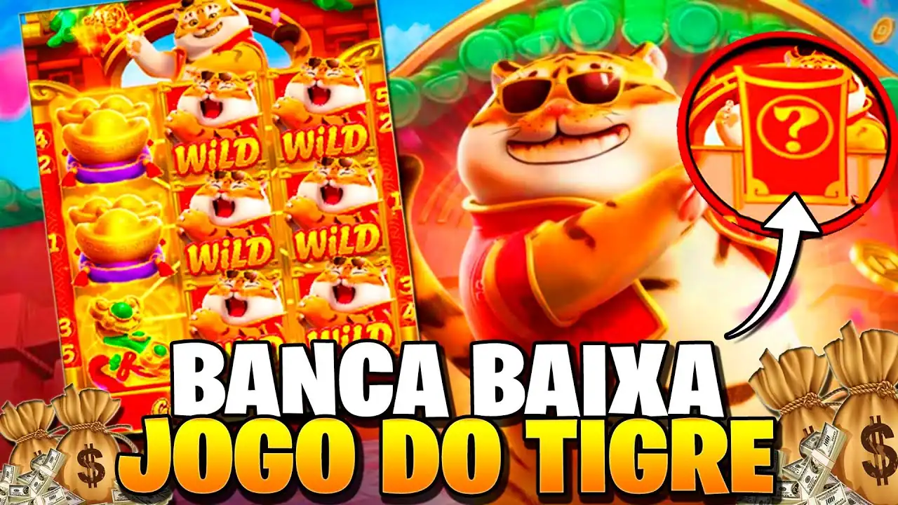 Símbolos Fortune Tiger 5510s - Tigre Dourado e Wild Symbols